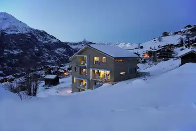 Image de Modern vacation apartment with mountain panorama - Sera Lodge, Weisshorn