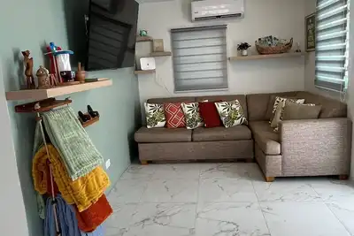 Image de Vieques Beach Home, Boho style, within walking distance to beach and a King Bed