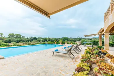 Image de Finca Es Molinet Nou charming vacation house with private pool in Son Carrió, Mallorca