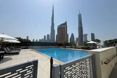 Image de Direct Dubai Mall Access, Swimming pool to see Burj Khalif - Downtown Views 1