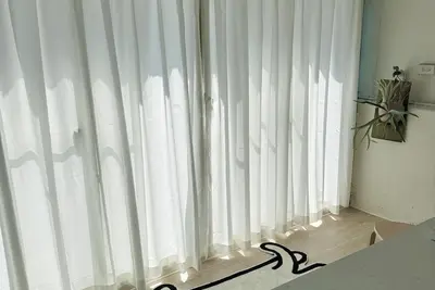 Image de 2-min walk  Mrt/High-speed Wi-Fi/55\" smart Tv /sunny balcony/Retro style