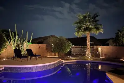 Serene Oasis 3-bedroom bungalow with Ac in Maricopa