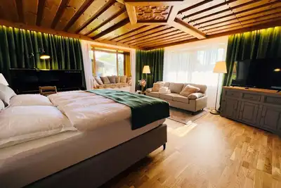 Image de Exclusive 92m2 vacation apartment with access to the terrace and garden - natural idyll on the Hohenbogen