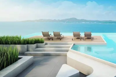 Image de Appartement de luxe avec 2 chambres et vue sur la mer - Emplacement idéal