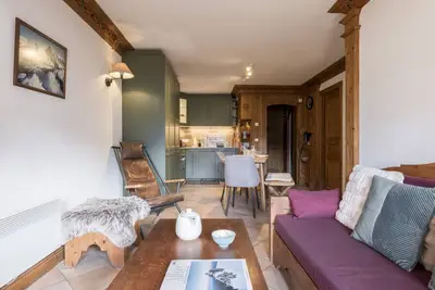 Image de Le Cristal Mt10 · Appartement de 2ch au centre ville | proche des pistes | Wifi