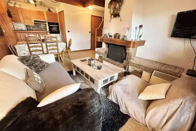 Image de Appartement 3 pièces + mezzanine, 4 couchages, Megeve