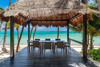 Image de Beachfront 9br Villa near Tulum with Private Pool – Casa Yardena Luxury Retreat