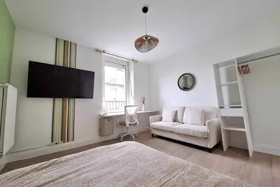 Image de 3. Elodie - Cosy 4 pers' - Gare - Wifi - 3 lits