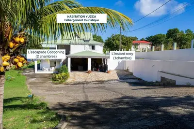 Image de Habitation Yucca à 5 min de la plage (2 Logements) 3ch