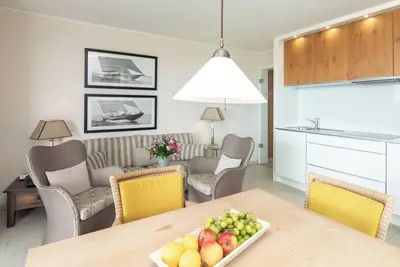 Image de 3-room apartment with sauna and view of the mudflats