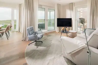 Image de High-quality vacation apartment in a prime location with a view over the salt marshes