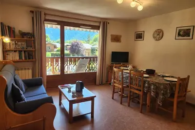 Image de T3 calme à Samoëns, proche centre, Wifi, parking privé