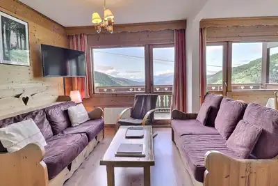 Image de Confortable 3 pièces proche pistes et commerces, 6 pers, Méribel