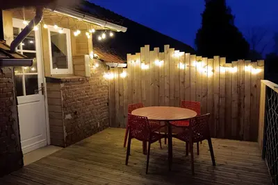 Image de Maison de Vacances 'La Pause Picarde - Baie De' avec Terrasse Privée, Jardin Partagé et Wi-Fi