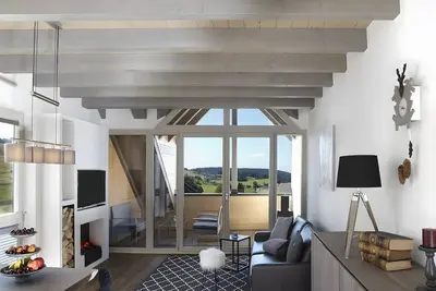 Image de Appartement 'Atemlos' avec espace bien-être et vue sur la montagne