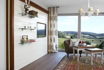 Image de Appartement 'Kuckucks' avec espace bien-être et vue sur la montagne