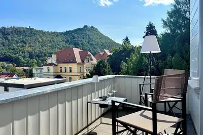 Image de HyggeLiving | Luxury | 100sqm | 3 balconies | mountain view | kitchen | box-spring beds