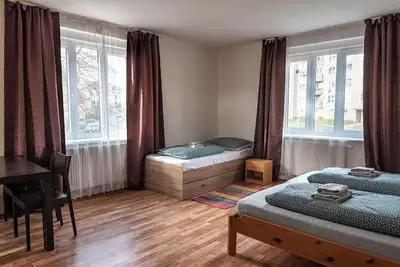 Image de Family Apartment N3 in Abertamy - near Plesivec Ski Slopes, bike/ski storage