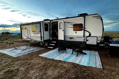 Image de Spacious Camper on a Llama Rescue Ranch with Stunning Views near Questa, New Mexico