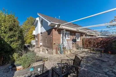 Image de Maison de vacances 'Plena Naturaleza Moralzarzal' avec vue montagne, piscine et Wi-Fi