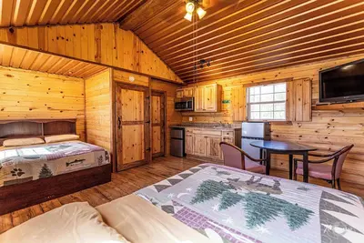 Image de Cabin with kitchen, 1 room, 2 beds, 1 bath, Shower
