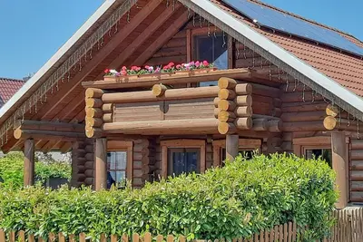 Image de Chalet en rondins avec jardin Harz