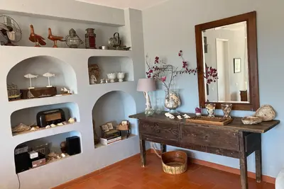 Image de Maison de vacances 'Country House avec piscine privée', vue sur la montagne, piscine privée et Wi-Fi