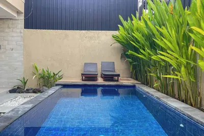 Image de Rk5, 2 beds villa 15 min walk to Double Six Beach