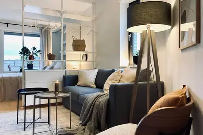 Image de Chic, stylish and bright apartment in Münster ****