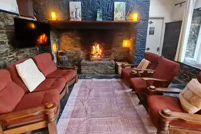 Secret hideaway with games room.