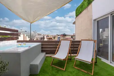 Image de The Boho Suite • Private Jacuzzi & Acropolis View