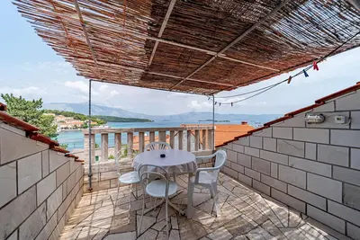Image de Appartement confortable prés de la plage Lumbarda, Korcula (A-21290-a)