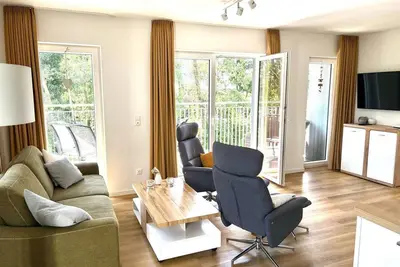 Image de North Sea apartment with sauna & south-facing balcony - sea breeze and beach just 200 m -