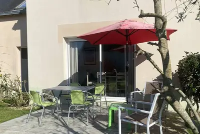 Image de Maison lumineuse à Penvins, 6 pers, animaux admis, accès plage