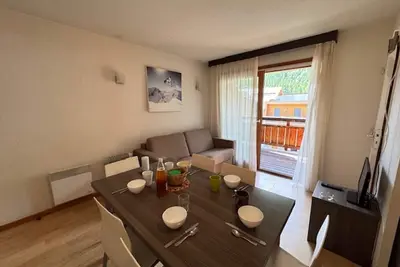 Image de Appartement lumineux 3 pièces proche pistes avec balcon et parking