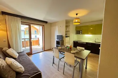 Image de Appartement lumineux proche pistes, parking inclus