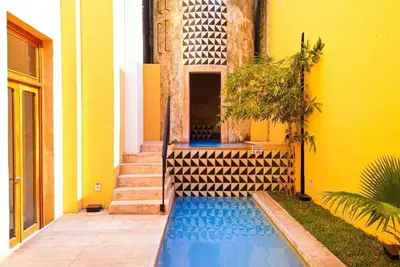 Image de Double Room w/ Poolside Paradise in Downtown Mérida: Walk to Plazas & Shops