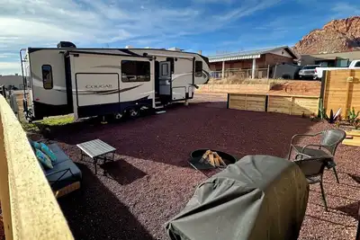 Image de Zion Mountain Glamping Trailer