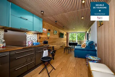 Image de Magnifique studio rénové, 4pers, vue montagne