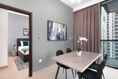 Image de Direct Dubai Mall Access from Downtown Views 1 -Burj View from Swimming pool