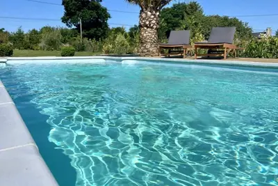 Image de Charmante maison normande avec piscine chauffée