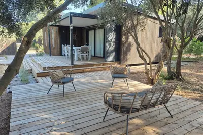 Image de Cap d'Agde Chalet Prestige Calme Piscine Plage