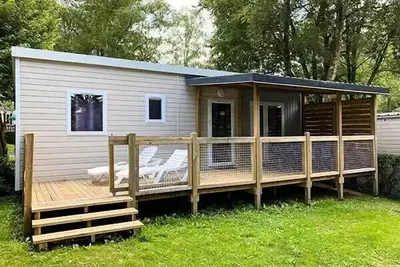 Image de Mobil-home | Premium | 3 Ch. | 6 pers. | Terrasse surélevée | A/C