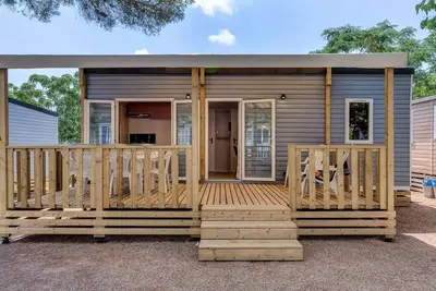 Image de Mobil-home | Comfort | 2 Ch. | 4/6 pers. | Terrasse surélevée | A/C