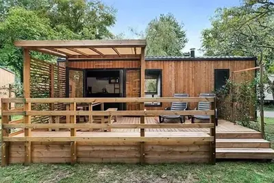 Image de Mobil-home | Premium Exclusive | 3 Ch. | 6 pers. | Terrasse surélevée | A/C | Tv