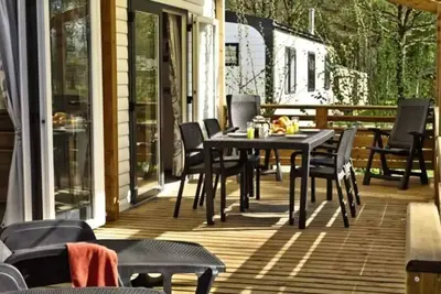 Image de Mobil-home | Premium | 3 Ch. | 6 pers. | Terrasse surélevée | A/C