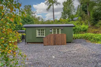 Image de Juniper Lodge, Shepherd's Hut  for 2 in the Lake District with exclusive hot tub