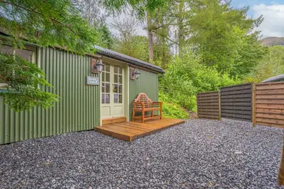 Image de Bluebell Lodge, Lake District Shepherd's Hut for 2 with hot tub