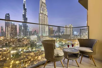 Image de Modern 2-Bedroom Apartment | Full Burj Khalifa & Fountain Views