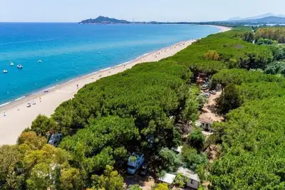 Image de Mobilhouse in campsite Seafront